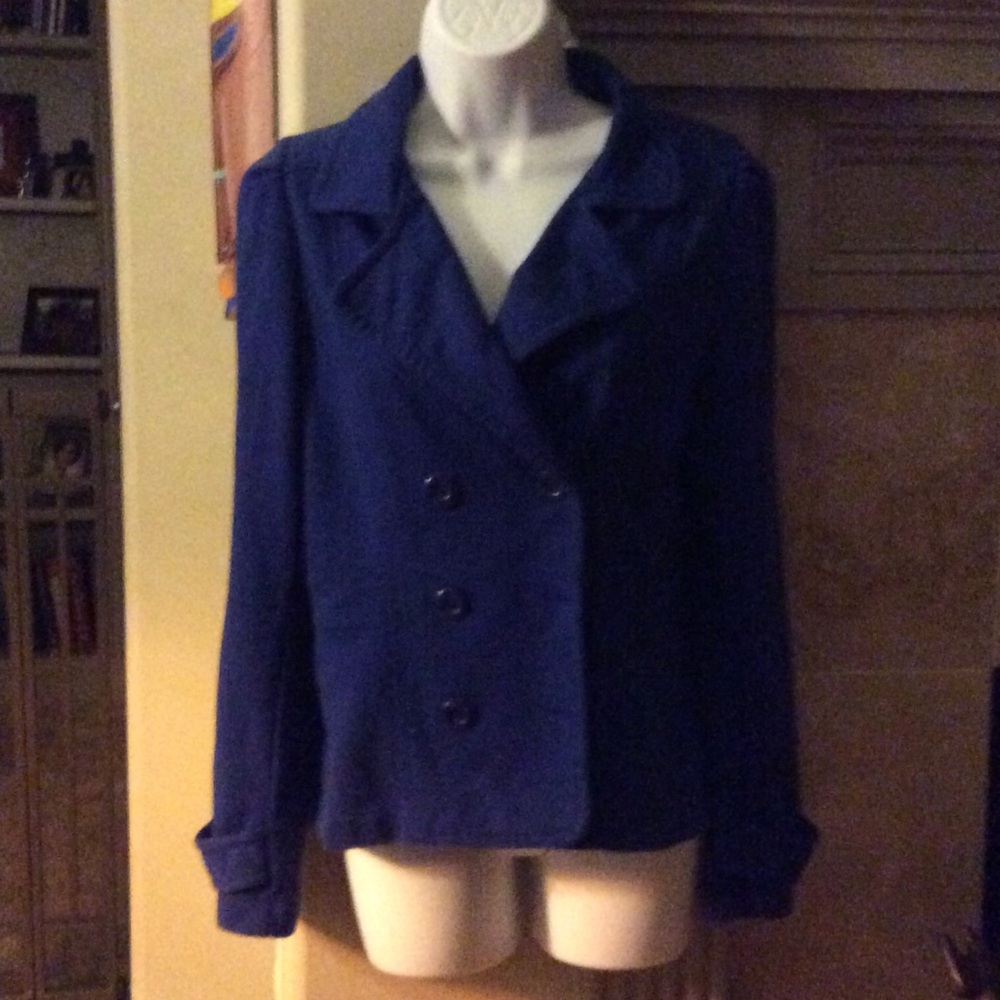 Royal Blue double breast blazer